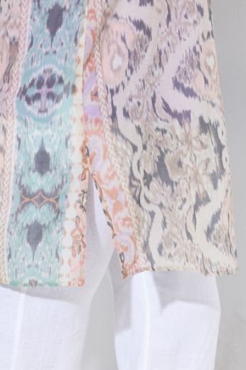 Moda za polnejše Bluza dugih rukava dužeg kroja plus velikost, xxl, Ulla Popken in Johann Popken (JP1880)