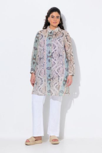 Moda za polnejše Bluza dugih rukava dužeg kroja plus velikost, xxl, Ulla Popken in Johann Popken (JP1880)