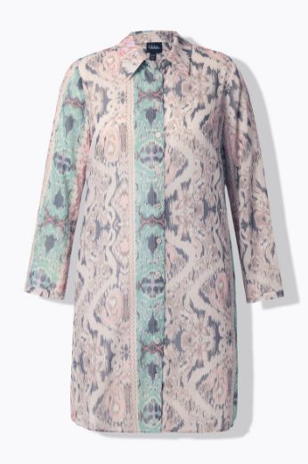 Moda za polnejše Bluza dugih rukava dužeg kroja plus velikost, xxl, Ulla Popken in Johann Popken (JP1880)