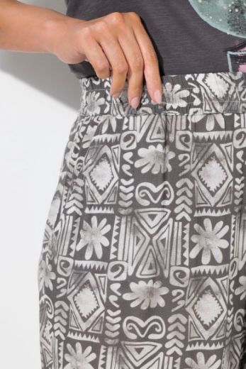 Moda za polnejše Hlače širokih nogavica elastičnog struka plus velikost, xxl, Ulla Popken in Johann Popken (JP1880)