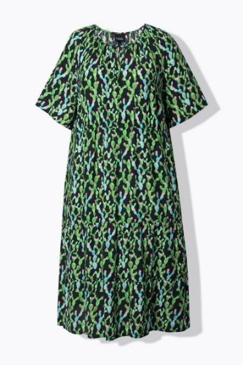 Moda za polnejše Haljina midi A kroja plus velikost, xxl, Ulla Popken in Johann Popken (JP1880)