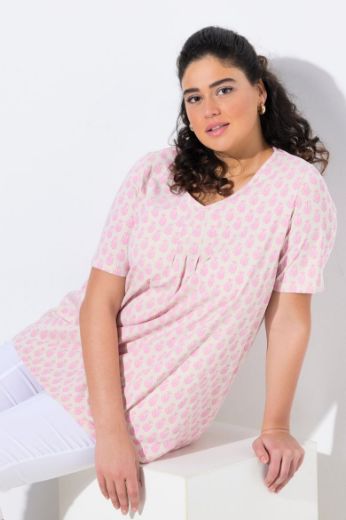 Moda za polnejše Majica kratkih rukava V ovratnika plus velikost, xxl, Ulla Popken in Johann Popken (JP1880)