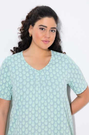 Moda za polnejše Majica kratkih rukava V ovratnika plus velikost, xxl, Ulla Popken in Johann Popken (JP1880)