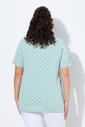 Moda za polnejše Majica kratkih rukava V ovratnika plus velikost, xxl, Ulla Popken in Johann Popken (JP1880)