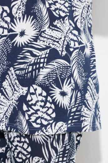 Moda za polnejše Majica kratkih rukava V ovratnika plus velikost, xxl, Ulla Popken in Johann Popken (JP1880)