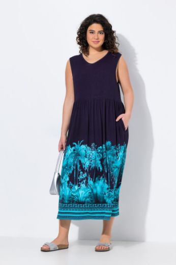 Moda za polnejše Haljina maxi bez rukava plus velikost, xxl, Ulla Popken in Johann Popken (JP1880)