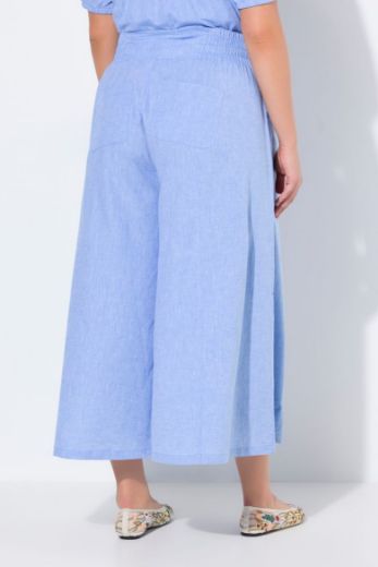 Moda za polnejše Hlače širokih nogavica od mješavine lana plus velikost, xxl, Ulla Popken in Johann Popken (JP1880)