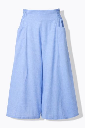 Moda za polnejše Hlače širokih nogavica od mješavine lana plus velikost, xxl, Ulla Popken in Johann Popken (JP1880)