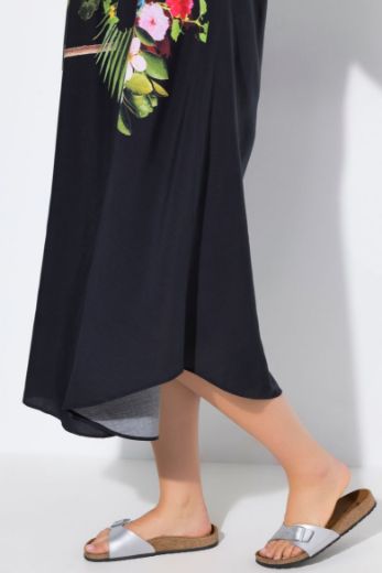 Moda za polnejše Haljina midi bez rukava plus velikost, xxl, Ulla Popken in Johann Popken (JP1880)