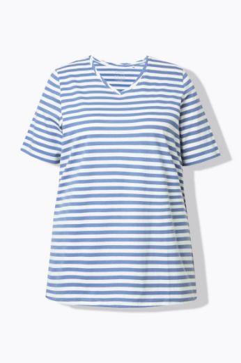 Moda za polnejše Majica kratkih rukava 2 komada plus velikost, xxl, Ulla Popken in Johann Popken (JP1880)