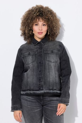 Moda za polnejše Jakna od trapera plus velikost, xxl, Ulla Popken in Johann Popken (JP1880)