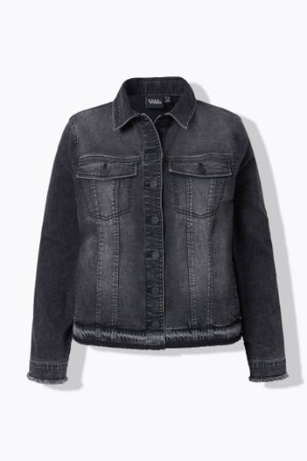 Moda za polnejše Jakna od trapera plus velikost, xxl, Ulla Popken in Johann Popken (JP1880)