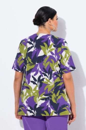 Moda za polnejše Majica kratkih rukava plus velikost, xxl, Ulla Popken in Johann Popken (JP1880)