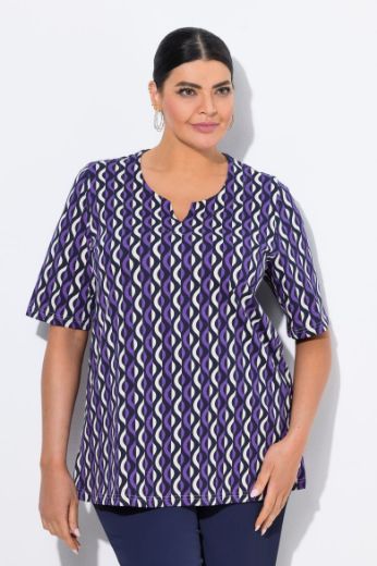 Moda za polnejše Majica kratkih rukava plus velikost, xxl, Ulla Popken in Johann Popken (JP1880)