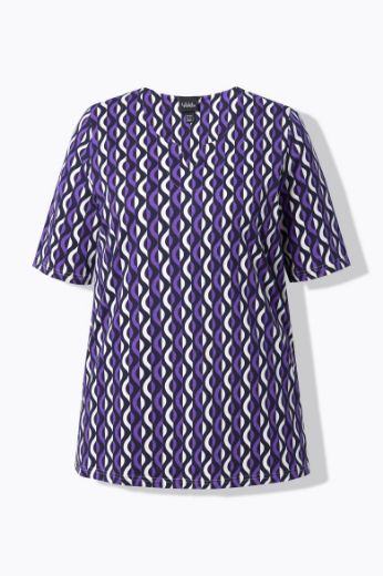 Moda za polnejše Majica kratkih rukava plus velikost, xxl, Ulla Popken in Johann Popken (JP1880)