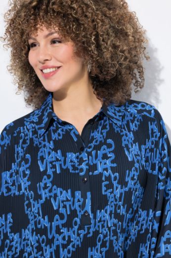 Moda za polnejše Bluza dugih rukava A kroja plus velikost, xxl, Ulla Popken in Johann Popken (JP1880)