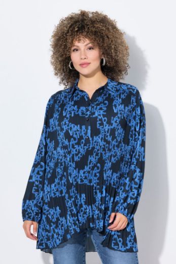 Moda za polnejše Bluza dugih rukava A kroja plus velikost, xxl, Ulla Popken in Johann Popken (JP1880)