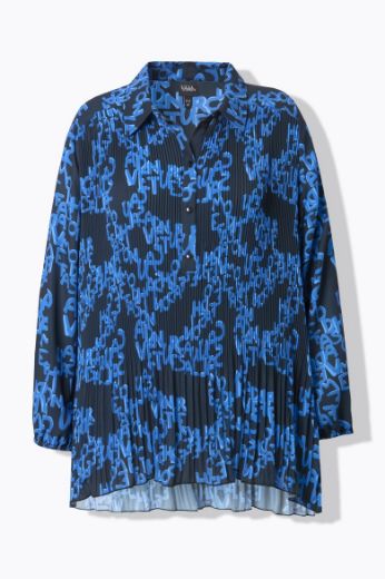 Moda za polnejše Bluza dugih rukava A kroja plus velikost, xxl, Ulla Popken in Johann Popken (JP1880)