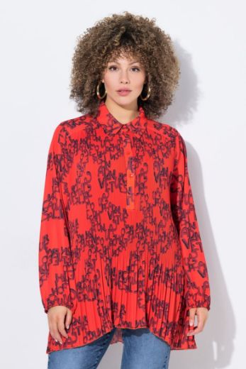 Moda za polnejše Bluza dugih rukava A kroja plus velikost, xxl, Ulla Popken in Johann Popken (JP1880)