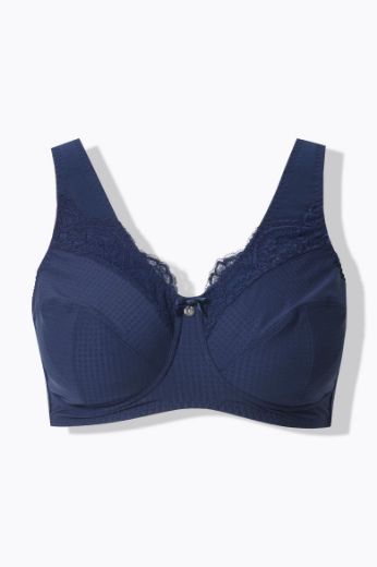 Moda za polnejše Grudnjak širokih naramenica plus velikost, xxl, Ulla Popken in Johann Popken (JP1880)