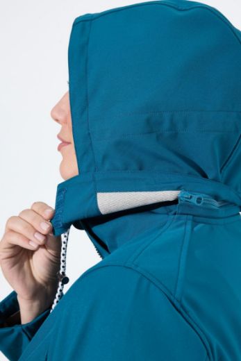 Moda za polnejše Jakna vodoodbojna s odvojivom kapuljačom plus velikost, xxl, Ulla Popken in Johann Popken (JP1880)