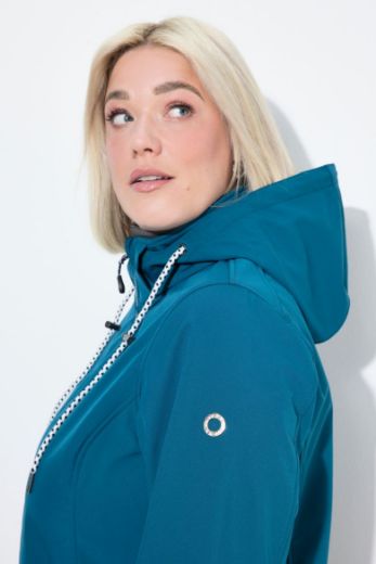 Moda za polnejše Jakna vodoodbojna s odvojivom kapuljačom plus velikost, xxl, Ulla Popken in Johann Popken (JP1880)