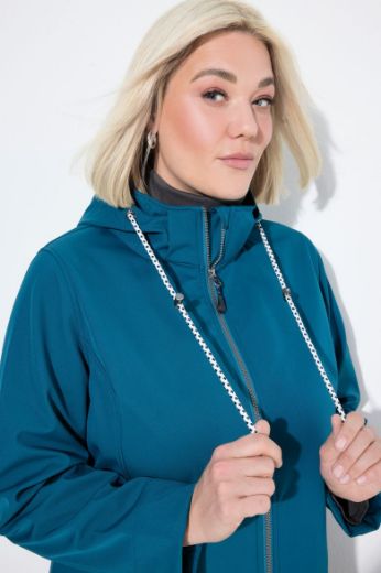 Moda za polnejše Jakna vodoodbojna s odvojivom kapuljačom plus velikost, xxl, Ulla Popken in Johann Popken (JP1880)