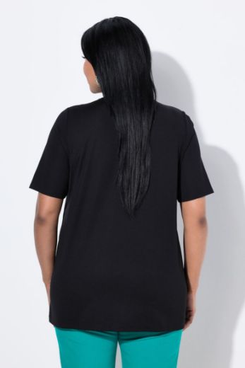 Moda za polnejše Majica kratkih rukava V ovratnika plus velikost, xxl, Ulla Popken in Johann Popken (JP1880)