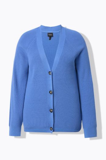 Moda za polnejše Kardigan na kopčanje plus velikost, xxl, Ulla Popken in Johann Popken (JP1880)