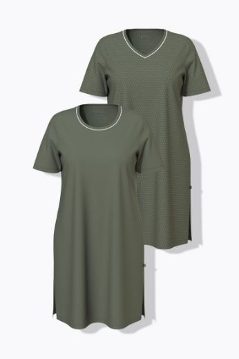 Moda za polnejše Spavaćice 2 komada motiv točkica plus velikost, xxl, Ulla Popken in Johann Popken (JP1880)