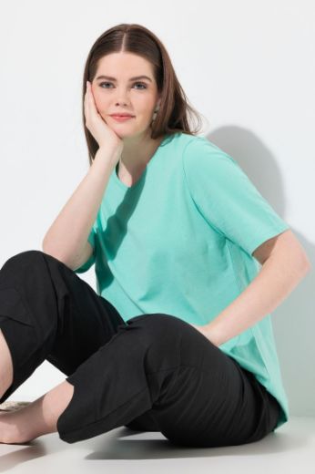 Moda za polnejše Majica 2 komada kratkih rukava plus velikost, xxl, Ulla Popken in Johann Popken (JP1880)