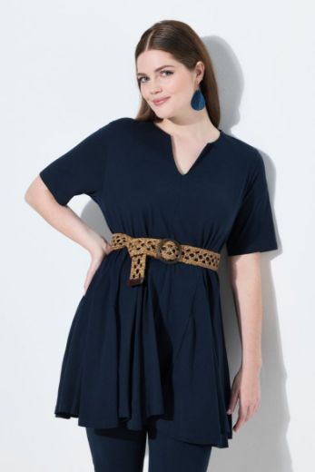 Moda za polnejše Tunika kratkih rukava A kroja plus velikost, xxl, Ulla Popken in Johann Popken (JP1880)