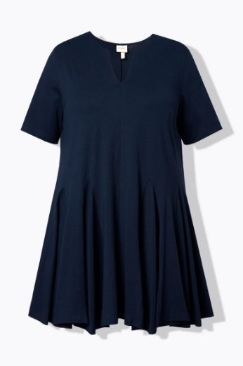 Moda za polnejše Tunika kratkih rukava A kroja plus velikost, xxl, Ulla Popken in Johann Popken (JP1880)