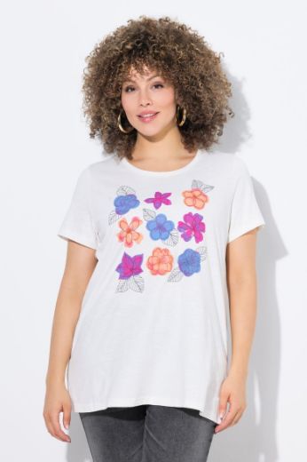 Moda za polnejše Majica kratkih rukava okruglog ovratnika plus velikost, xxl, Ulla Popken in Johann Popken (JP1880)