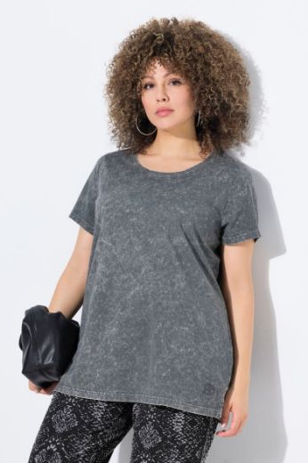 Moda za polnejše Majica kratkih rukava okruglog ovratnika plus velikost, xxl, Ulla Popken in Johann Popken (JP1880)