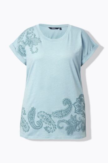 Moda za polnejše Majica kratkih rukava okruglog ovratnika plus velikost, xxl, Ulla Popken in Johann Popken (JP1880)