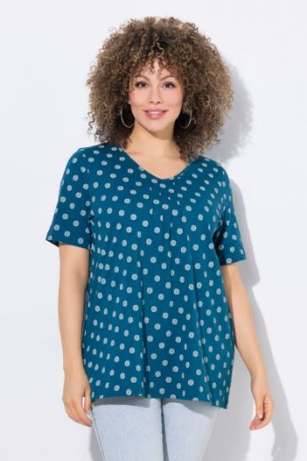 Moda za polnejše Majica kratkih rukava V ovratnika plus velikost, xxl, Ulla Popken in Johann Popken (JP1880)