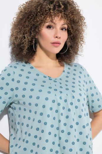 Moda za polnejše Majica kratkih rukava V ovratnika plus velikost, xxl, Ulla Popken in Johann Popken (JP1880)