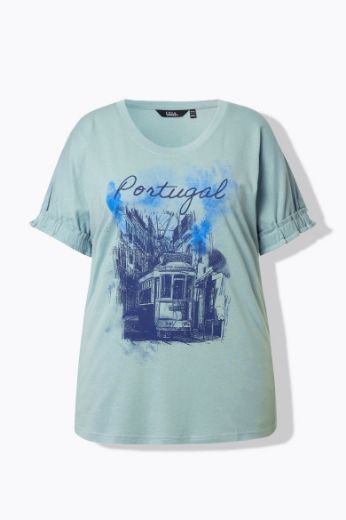 Moda za polnejše Majica kratkih rukava okruglog ovratnika plus velikost, xxl, Ulla Popken in Johann Popken (JP1880)