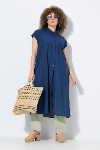 Moda za polnejše Bluza kratkih rukava dužeg A kroja plus velikost, xxl, Ulla Popken in Johann Popken (JP1880)