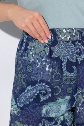 Moda za polnejše Hlače elastičnog struka širokih nogavica plus velikost, xxl, Ulla Popken in Johann Popken (JP1880)