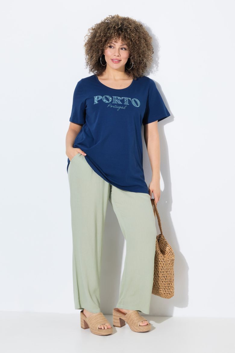 Moda za polnejše Hlače elastičnog struka širokih nogavica plus velikost, xxl, Ulla Popken in Johann Popken (JP1880)