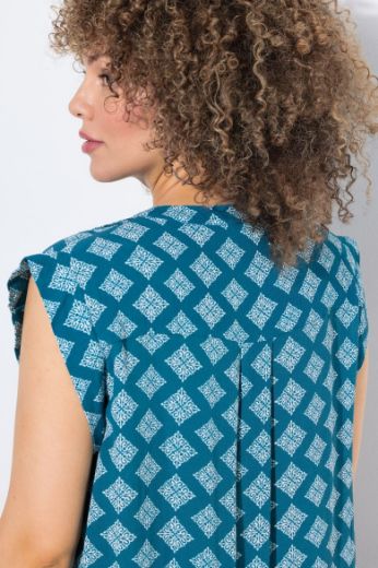 Moda za polnejše Bluza bez rukava A kroja plus velikost, xxl, Ulla Popken in Johann Popken (JP1880)