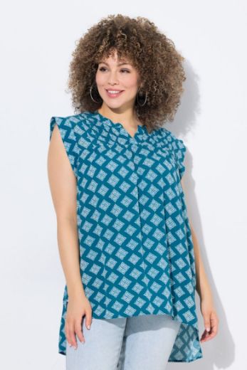 Moda za polnejše Bluza bez rukava A kroja plus velikost, xxl, Ulla Popken in Johann Popken (JP1880)