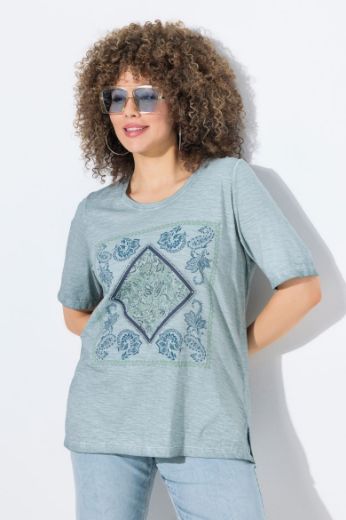 Moda za polnejše Majica kratkih rukava okruglog ovratnika plus velikost, xxl, Ulla Popken in Johann Popken (JP1880)