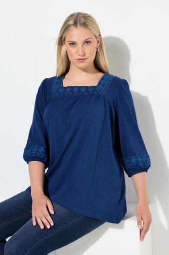 Moda za polnejše Majica 3/4 rukava plus velikost, xxl, Ulla Popken in Johann Popken (JP1880)