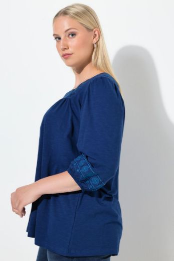 Moda za polnejše Majica 3/4 rukava plus velikost, xxl, Ulla Popken in Johann Popken (JP1880)