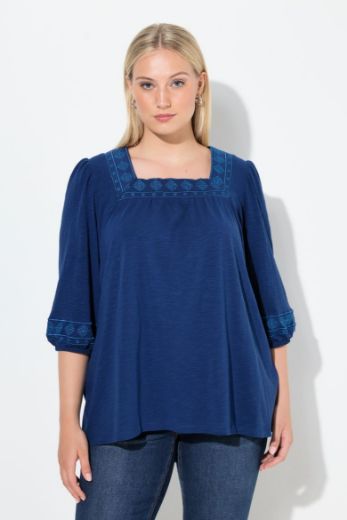 Moda za polnejše Majica 3/4 rukava plus velikost, xxl, Ulla Popken in Johann Popken (JP1880)
