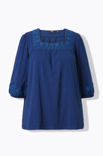 Moda za polnejše Majica 3/4 rukava plus velikost, xxl, Ulla Popken in Johann Popken (JP1880)