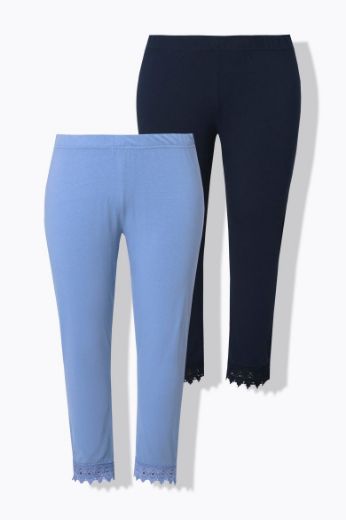 Moda za polnejše Tajice skraćenih nogavica 2 komada plus velikost, xxl, Ulla Popken in Johann Popken (JP1880)